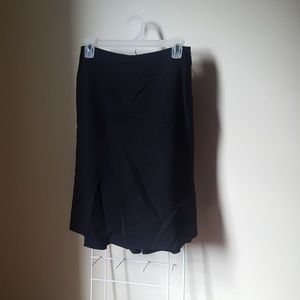 Banana Republic 💙Black Wool Midi Skirt